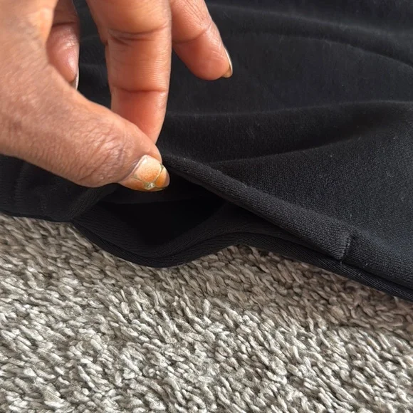 Burberry Black Skirt with Logo